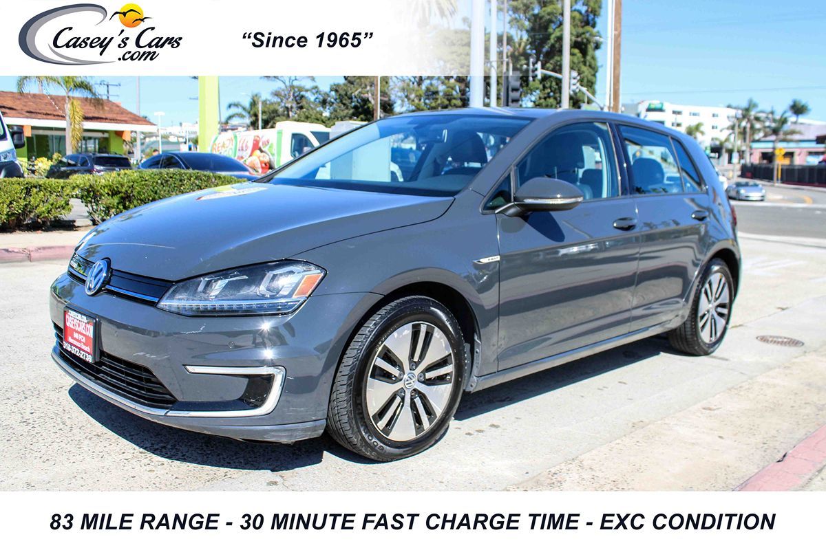 2015 Volkswagen e-Golf e-Golf SEL Premium