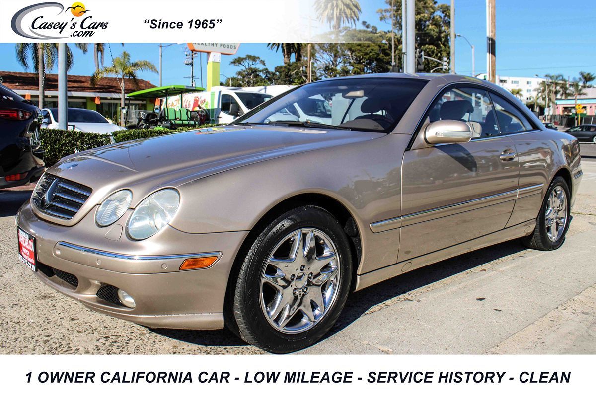2001 Mercedes-Benz CL-Class CL500