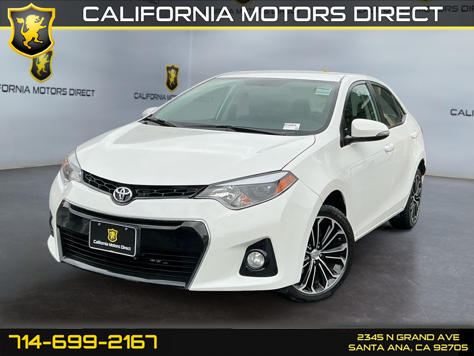 2014 Toyota Corolla S Plus