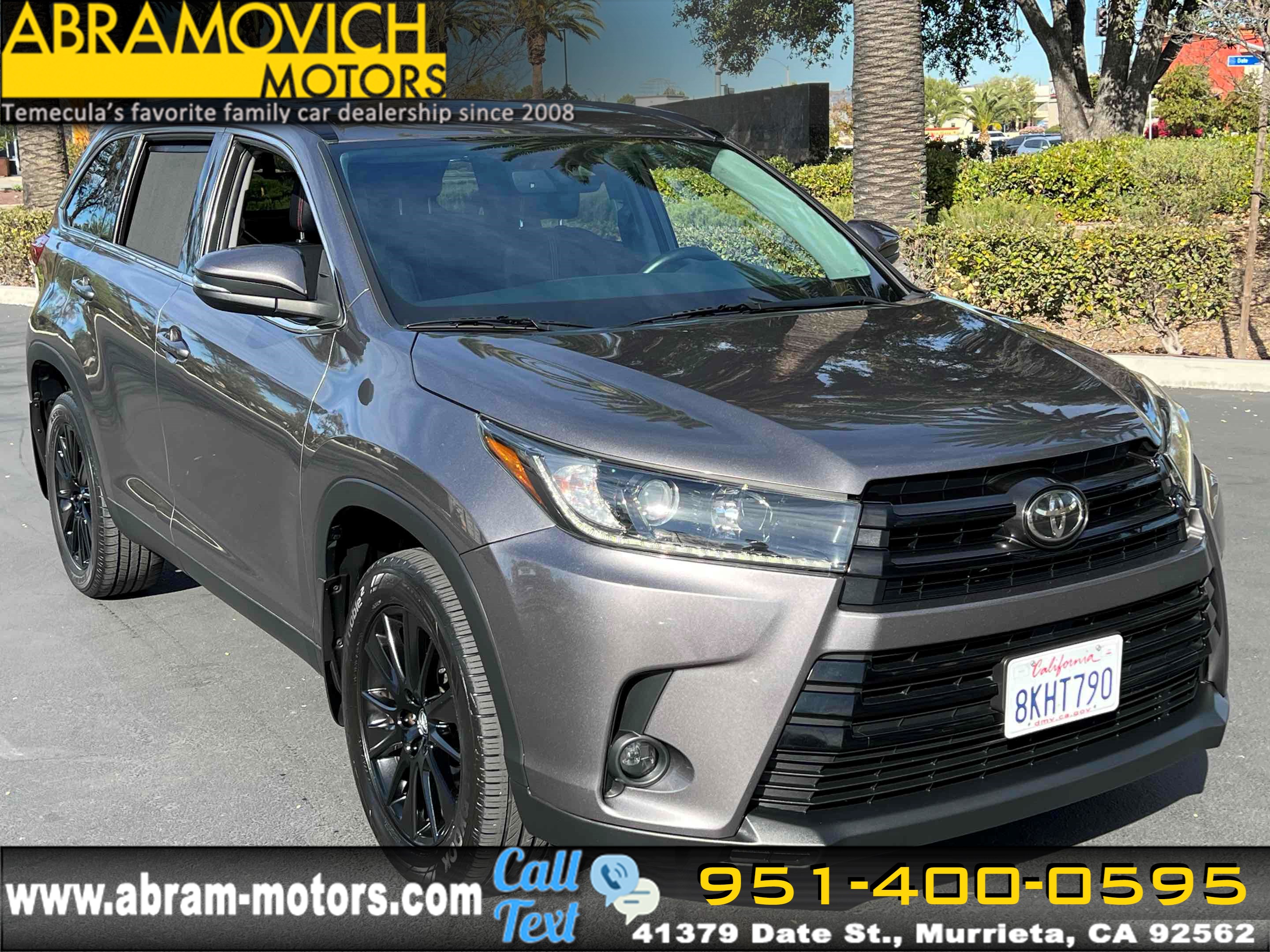 2019 Toyota Highlander SE's photo