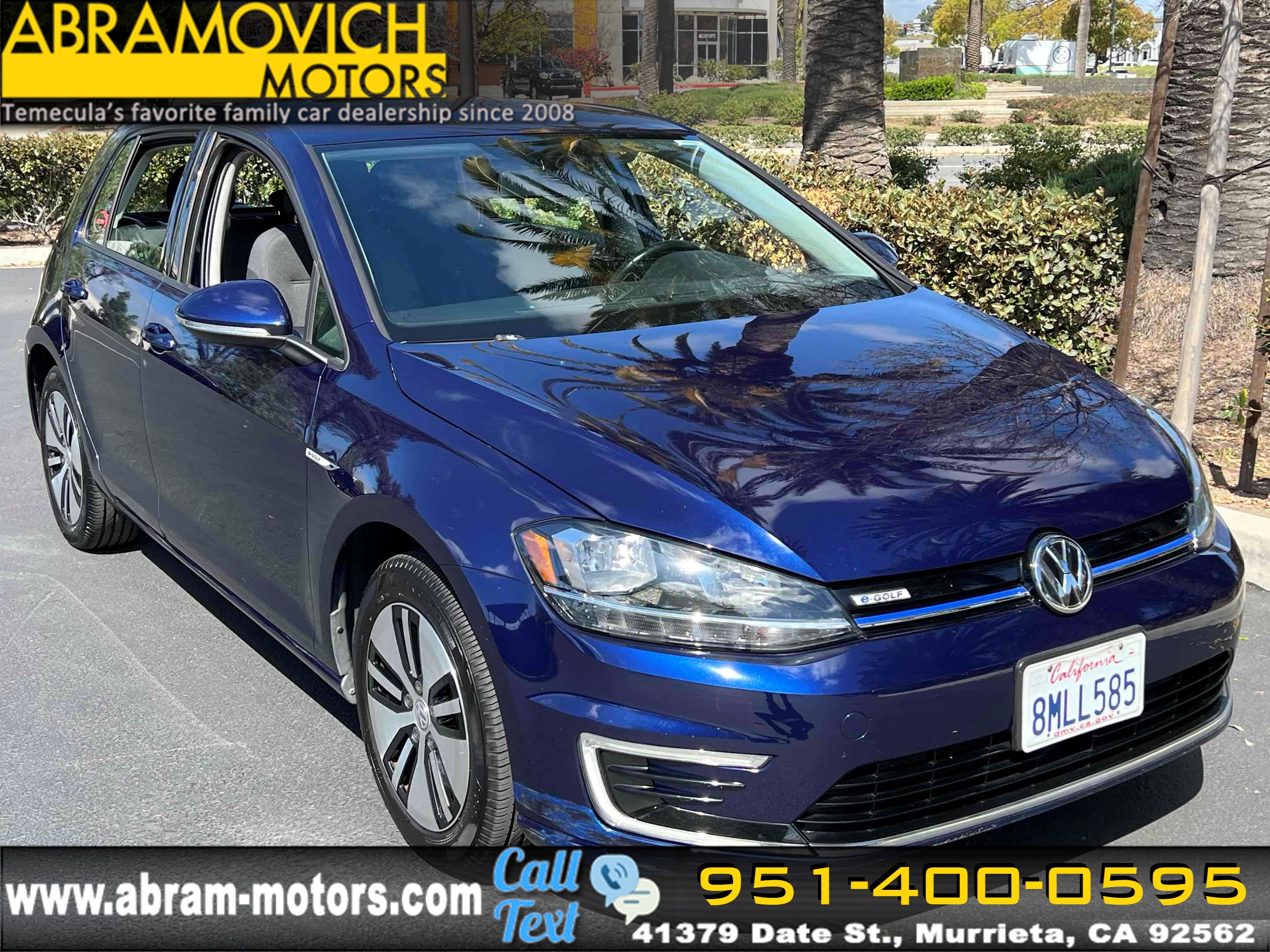 2019 Volkswagen e-Golf e-Golf SE