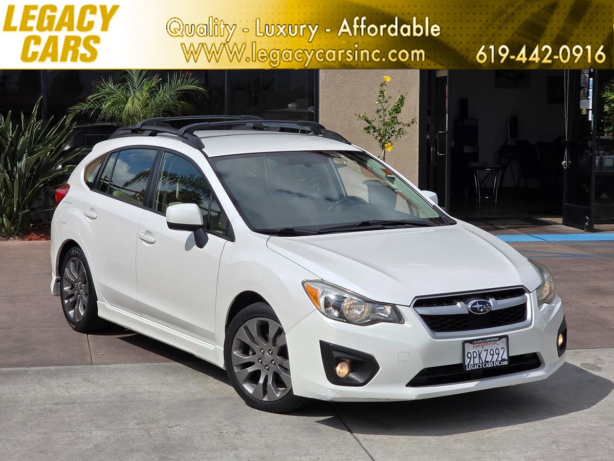 2013 Subaru Impreza 2.0I Sport Premium
