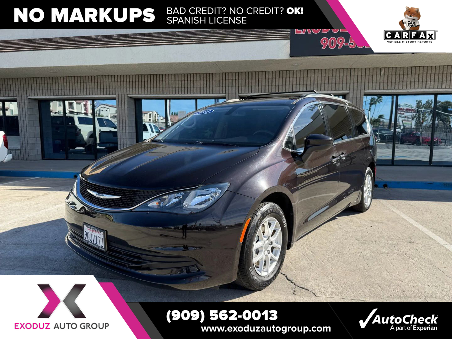 2018 Chrysler Pacifica LX