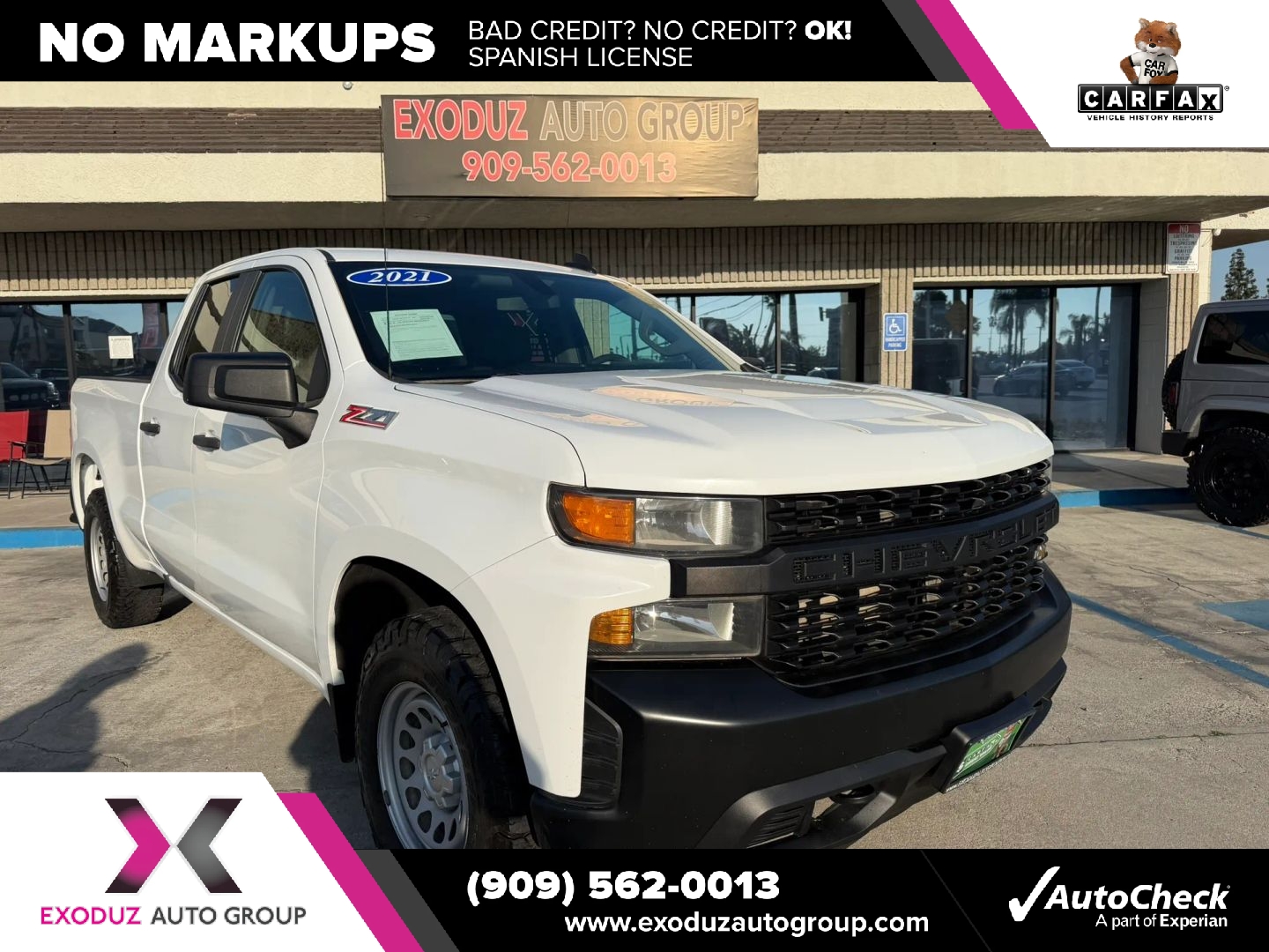 2021 Chevrolet Silverado 1500 Work Truck