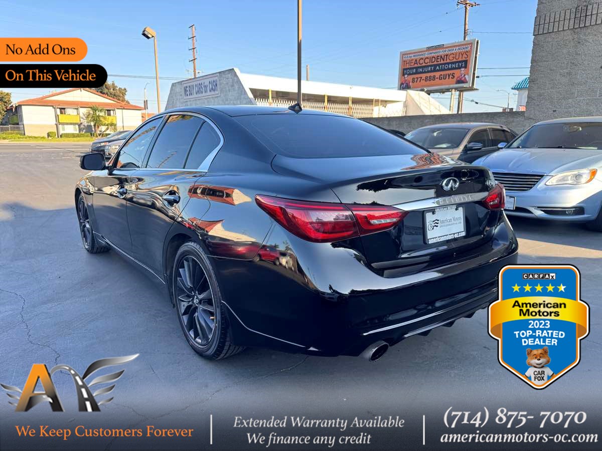 2018 INFINITI Q50 LUXE