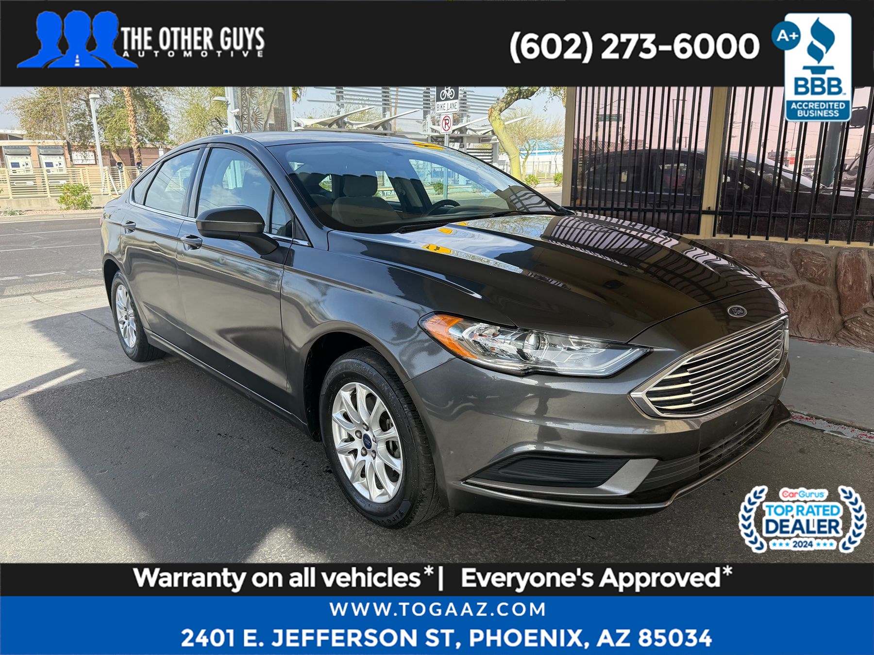 2017 Ford Fusion S's photo