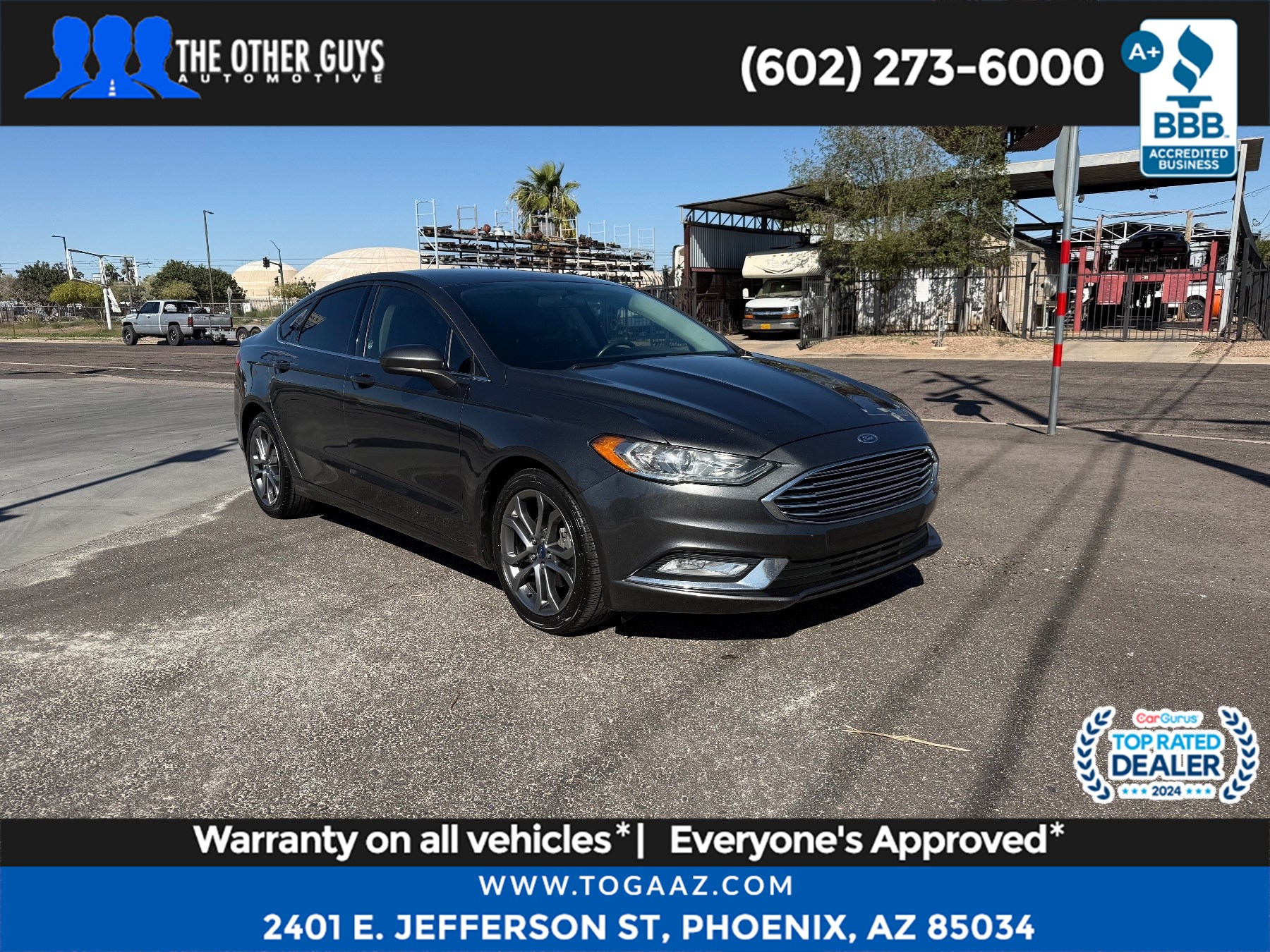 2017 Ford Fusion SE's photo