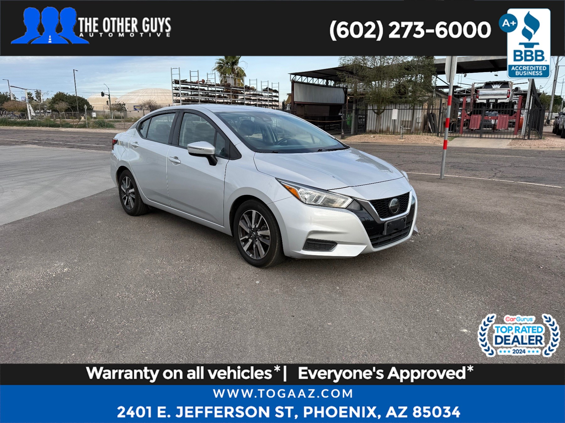 2021 Nissan Versa SV's photo