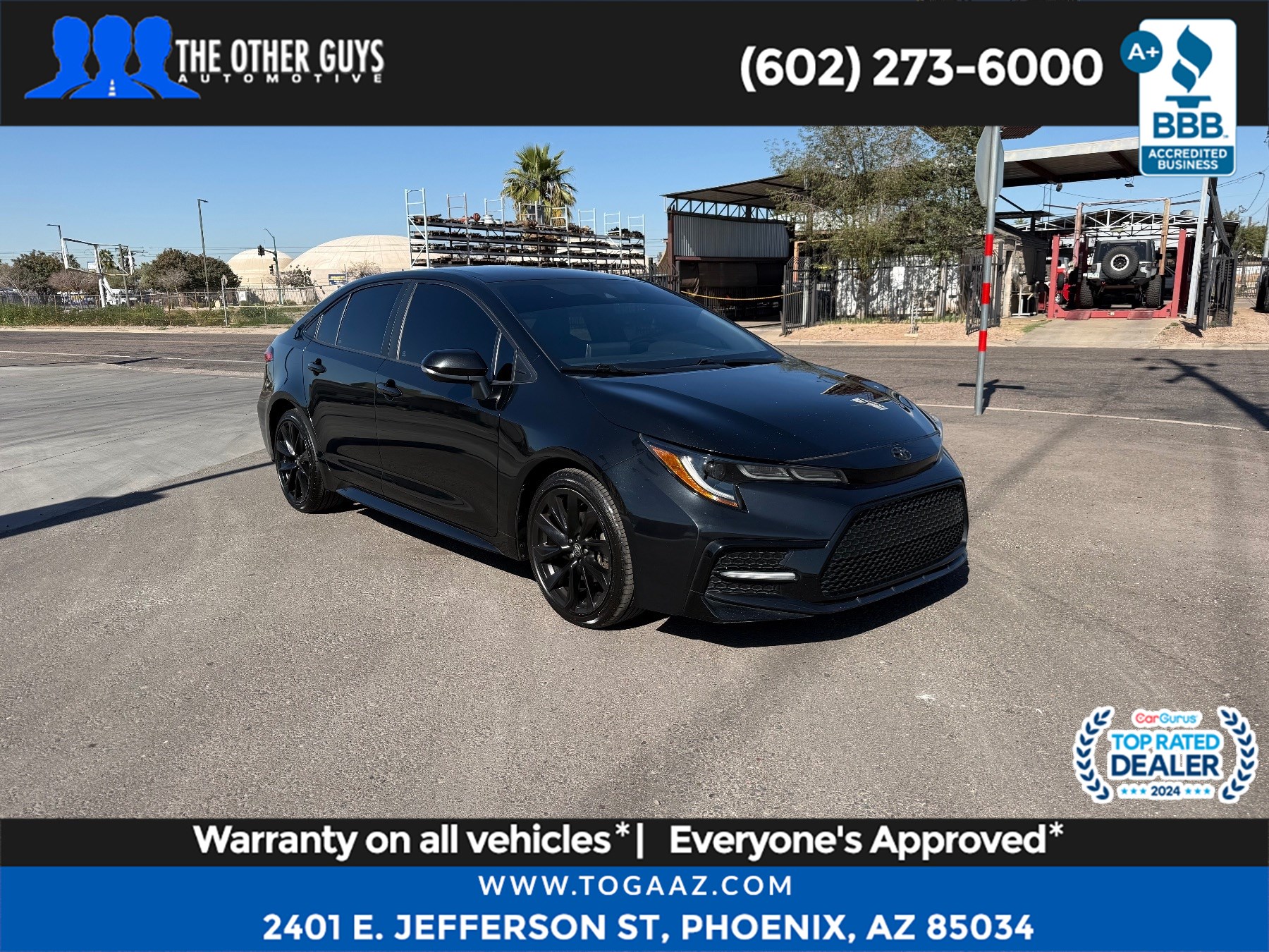 2020 Toyota Corolla Nightshade