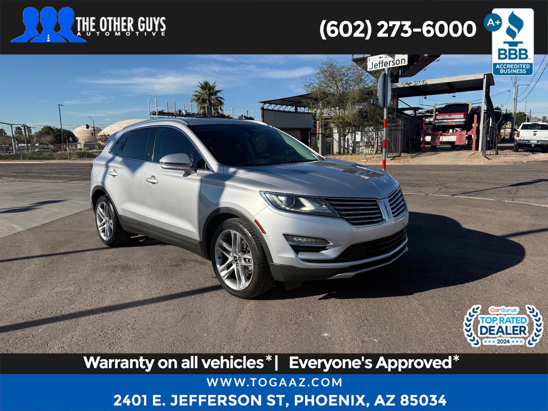 2015 Lincoln MKC Base