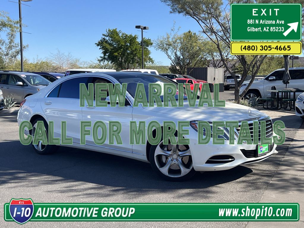 2015 Mercedes-Benz S-Class S550