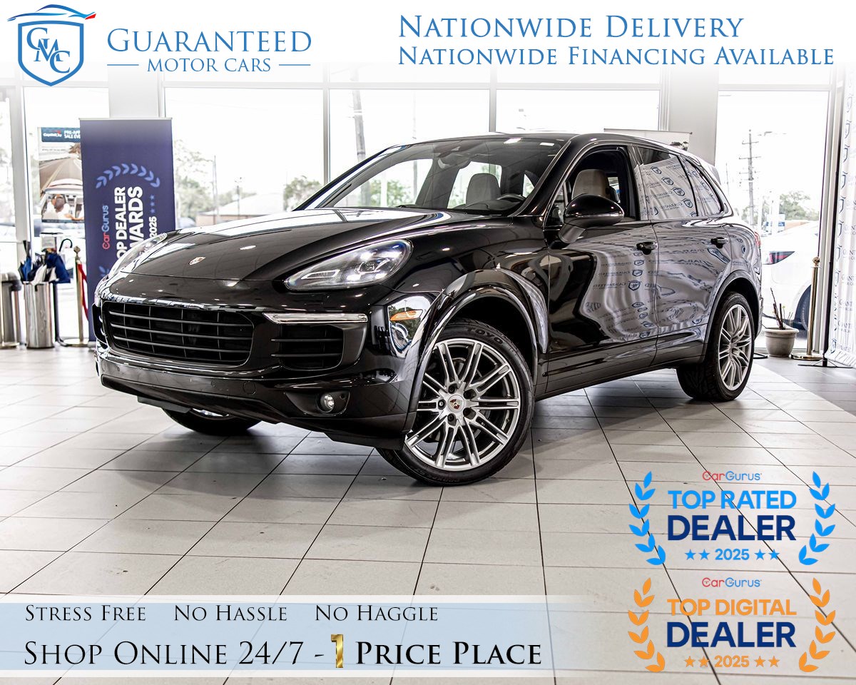 2017 Porsche Cayenne Platinum Edition