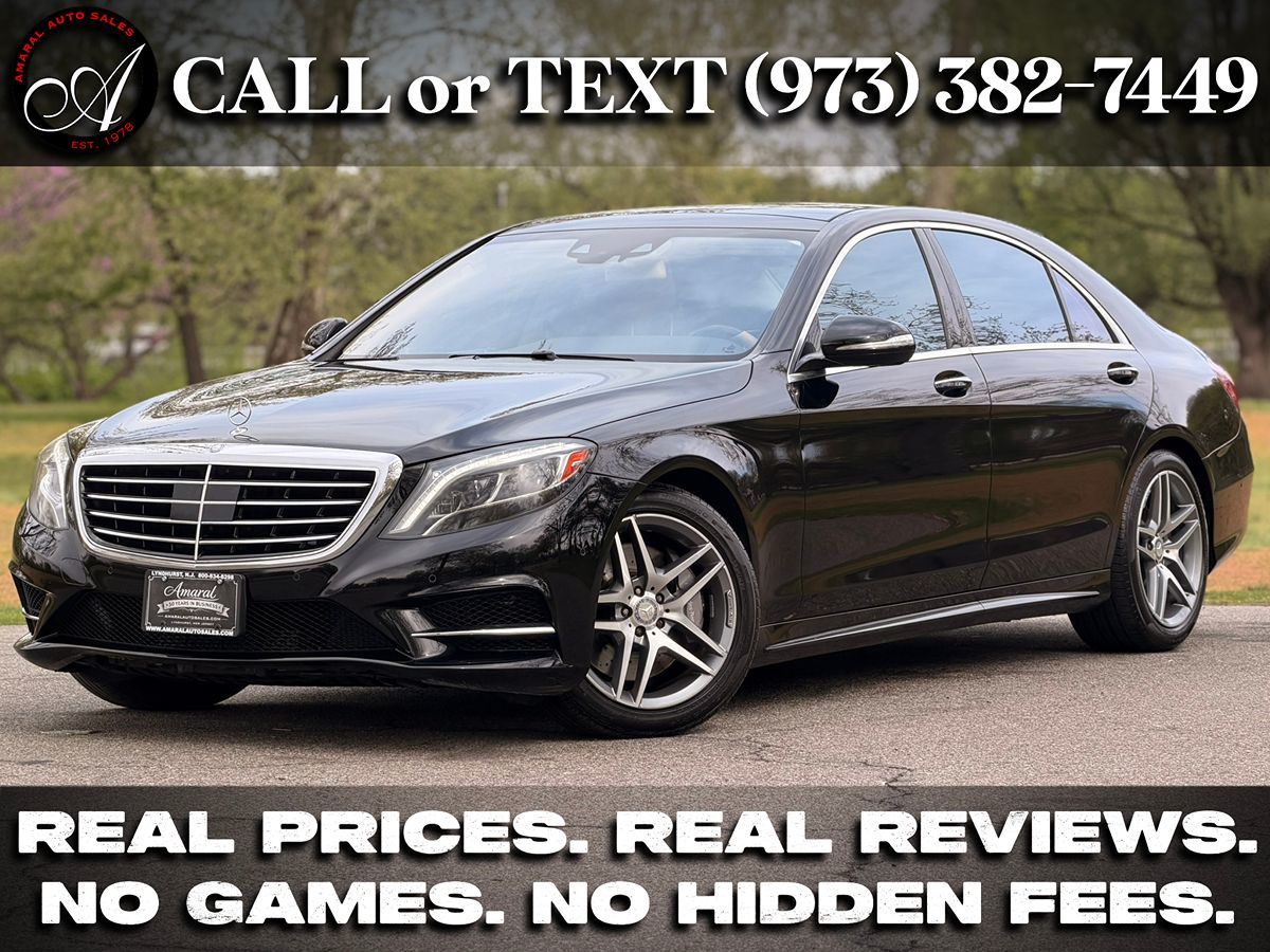 2014 Mercedes-Benz S-Class S550