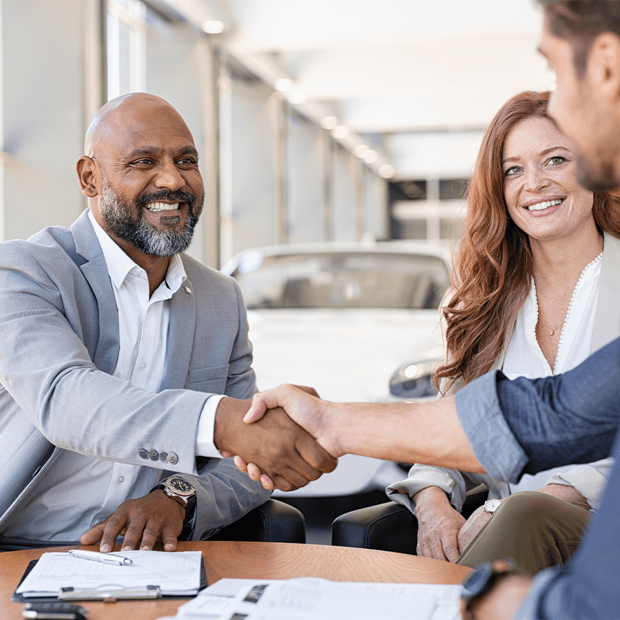 People shaking hands