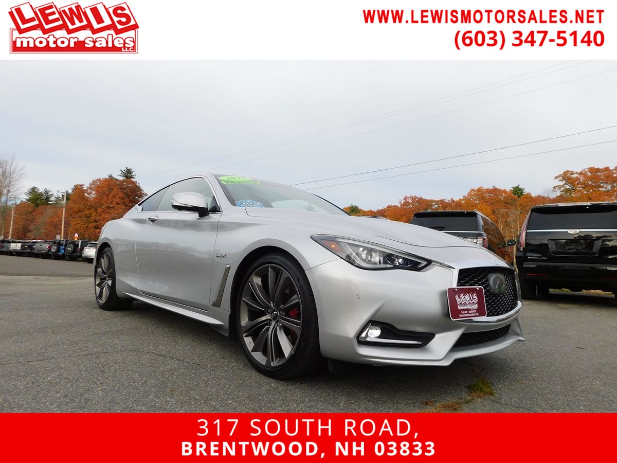 2018 INFINITI Q60 Coupe RED SPORT