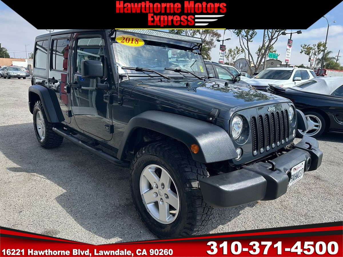 2018 Jeep Wrangler JK Unlimited Sport S's photo