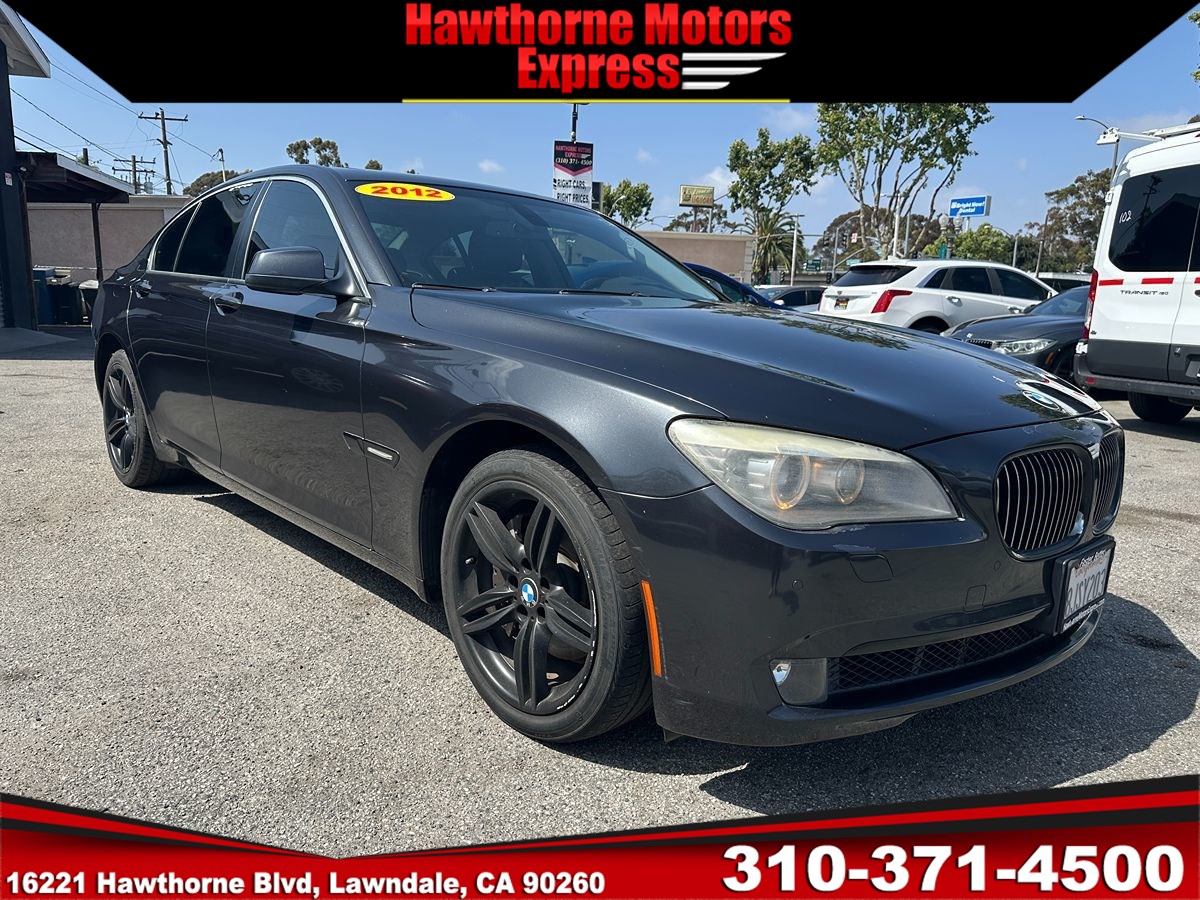 2012 BMW 7 Series 740i