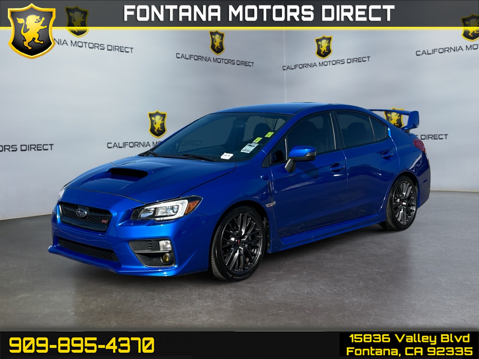 2015 Subaru WRX STI Launch Edition
