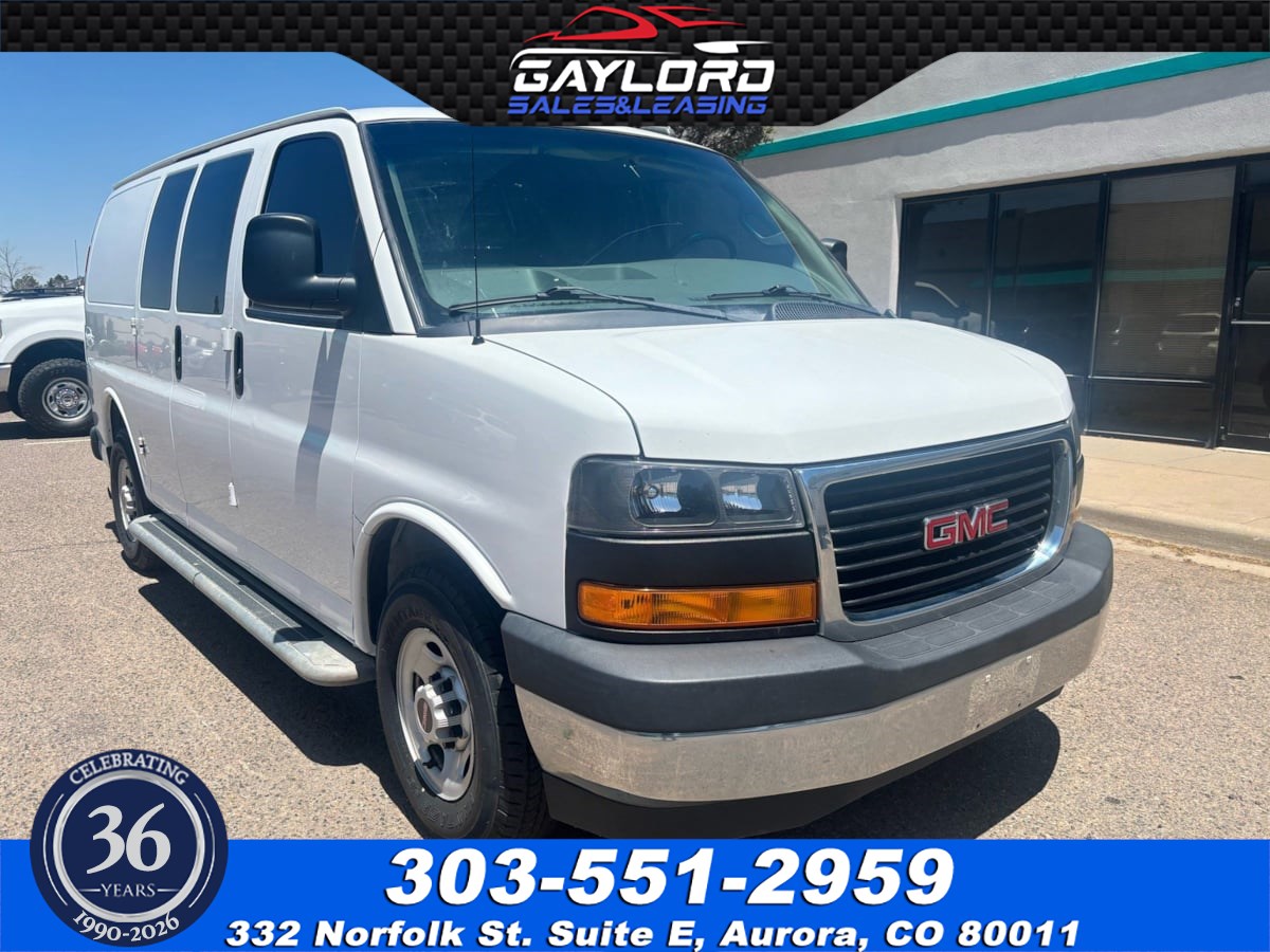 2020 GMC Savana Cargo