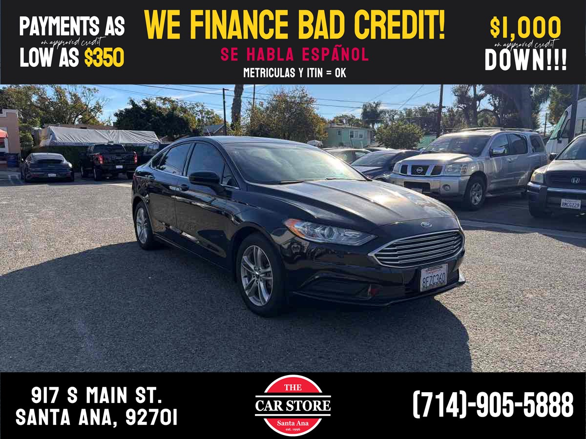 2018 Ford Fusion SE's photo