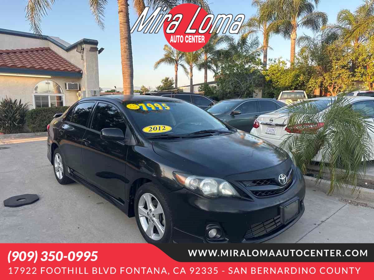 2012 Toyota Corolla S