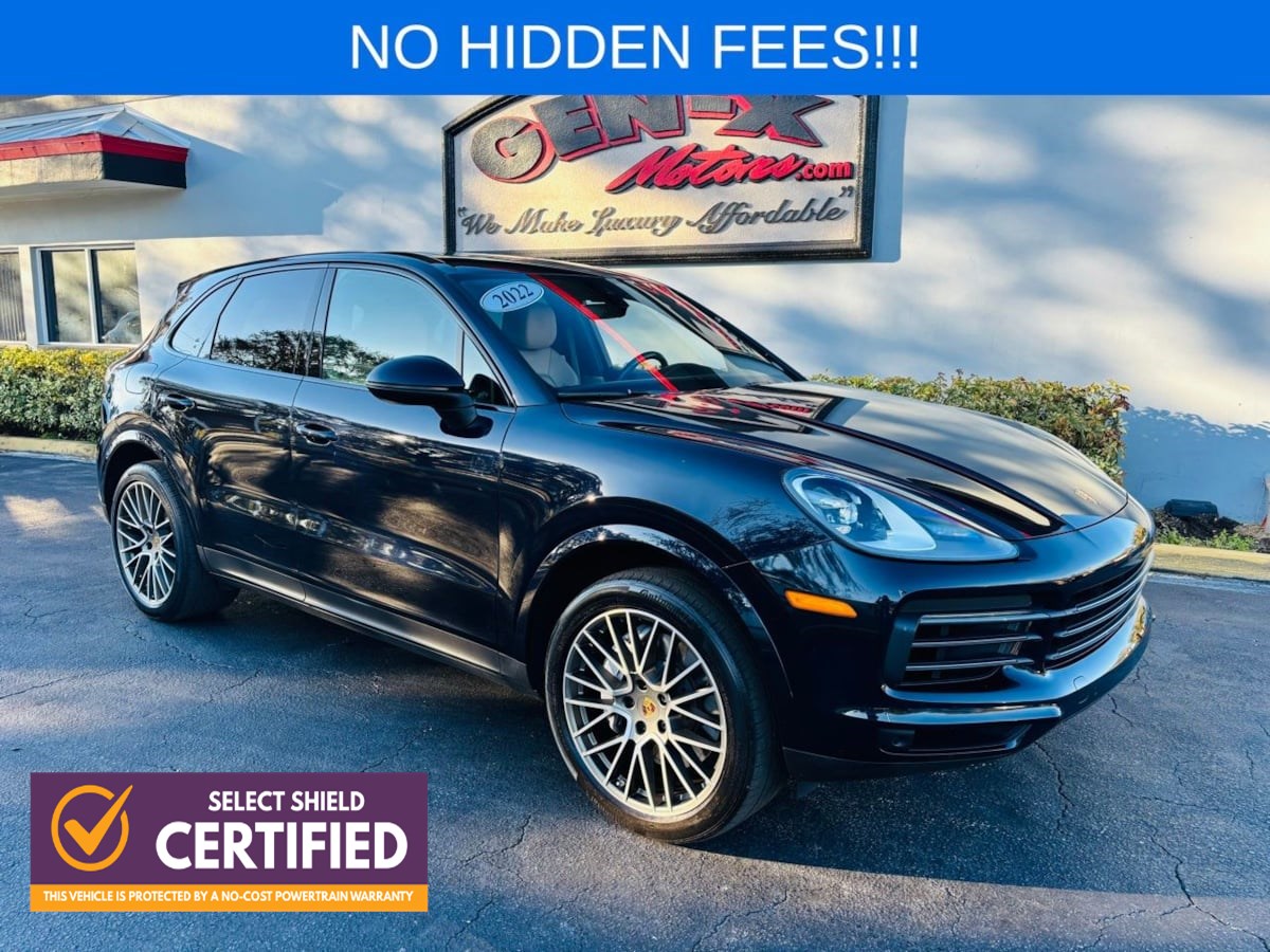 2022 Porsche Cayenne Platinum Edition