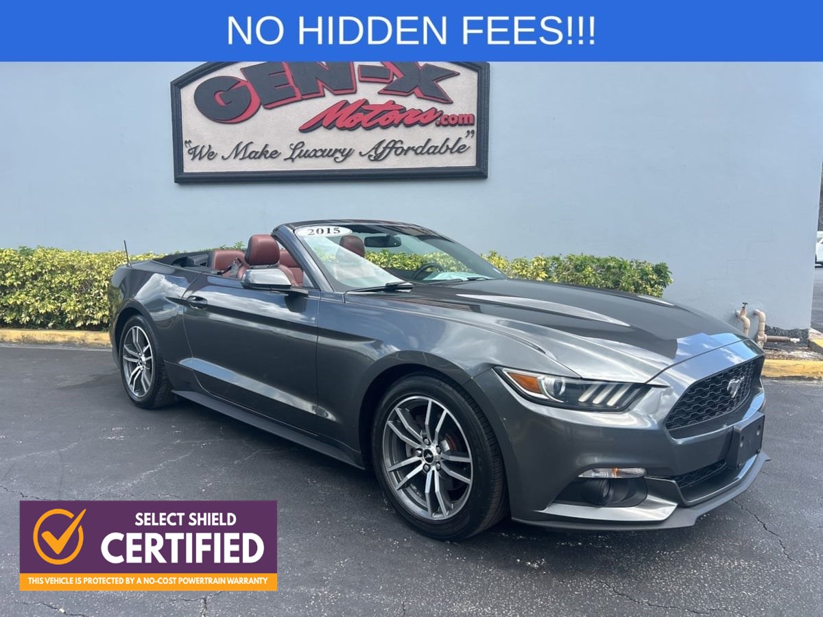 2015 Ford Mustang EcoBoost Premium