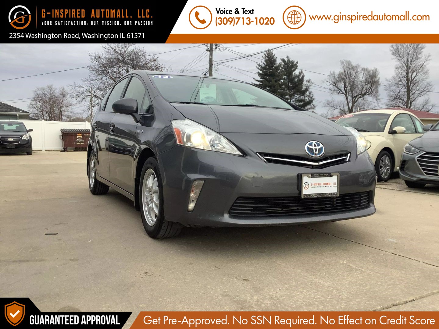 2012 Toyota Prius v Five