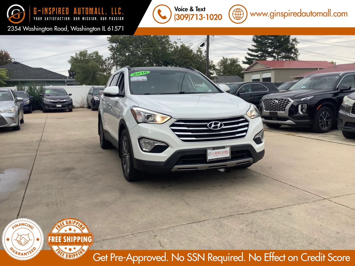 2016 Hyundai Santa Fe SE