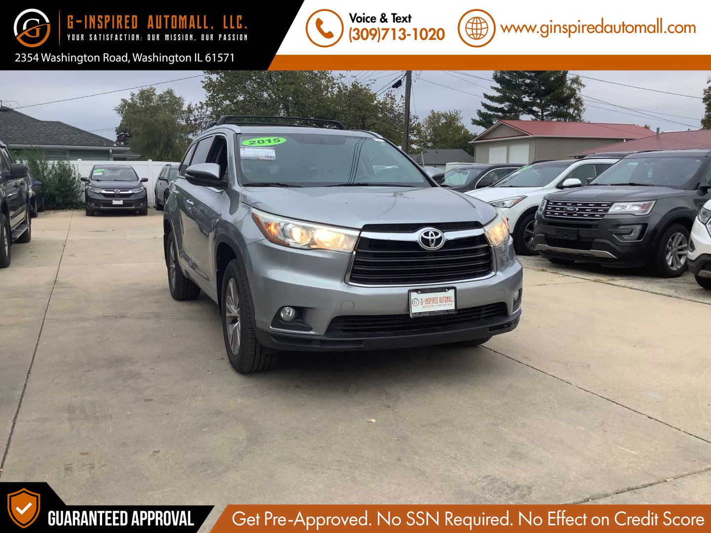 2015 Toyota Highlander XLE's photo