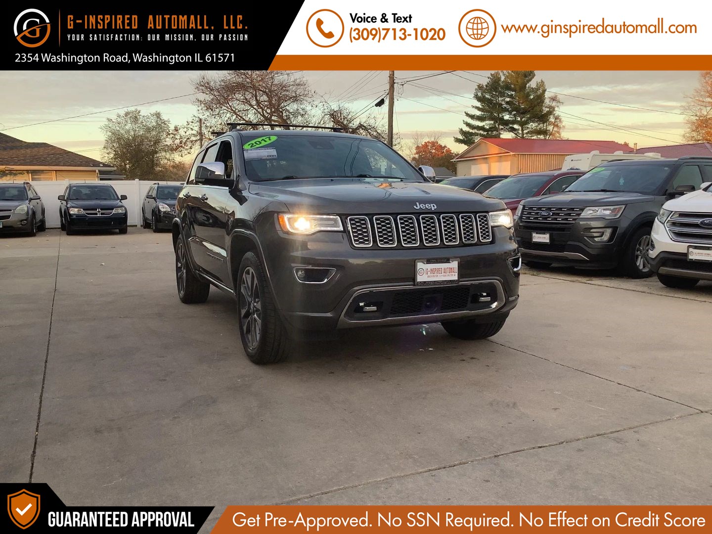 2017 Jeep Grand Cherokee Overland