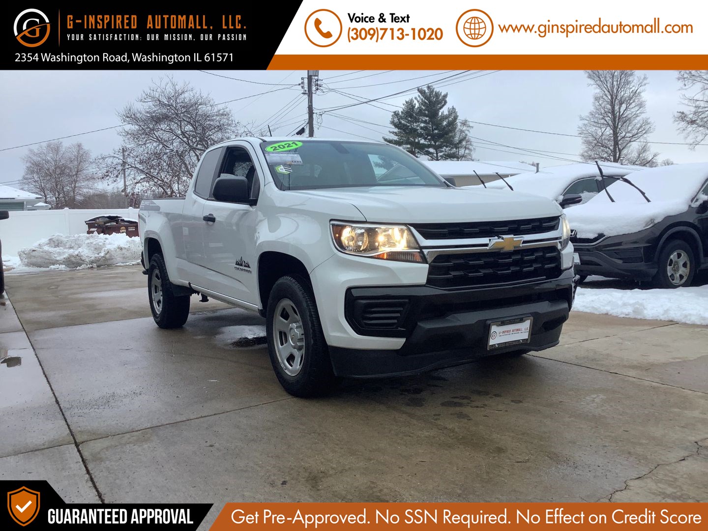 2021 Chevrolet Colorado Work Truck