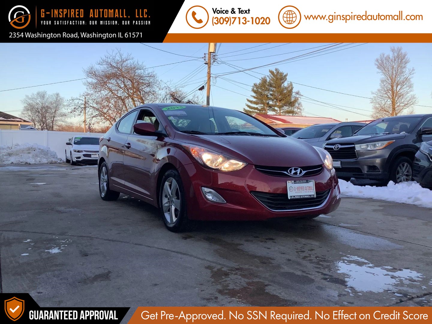 2013 Hyundai Elantra GLS