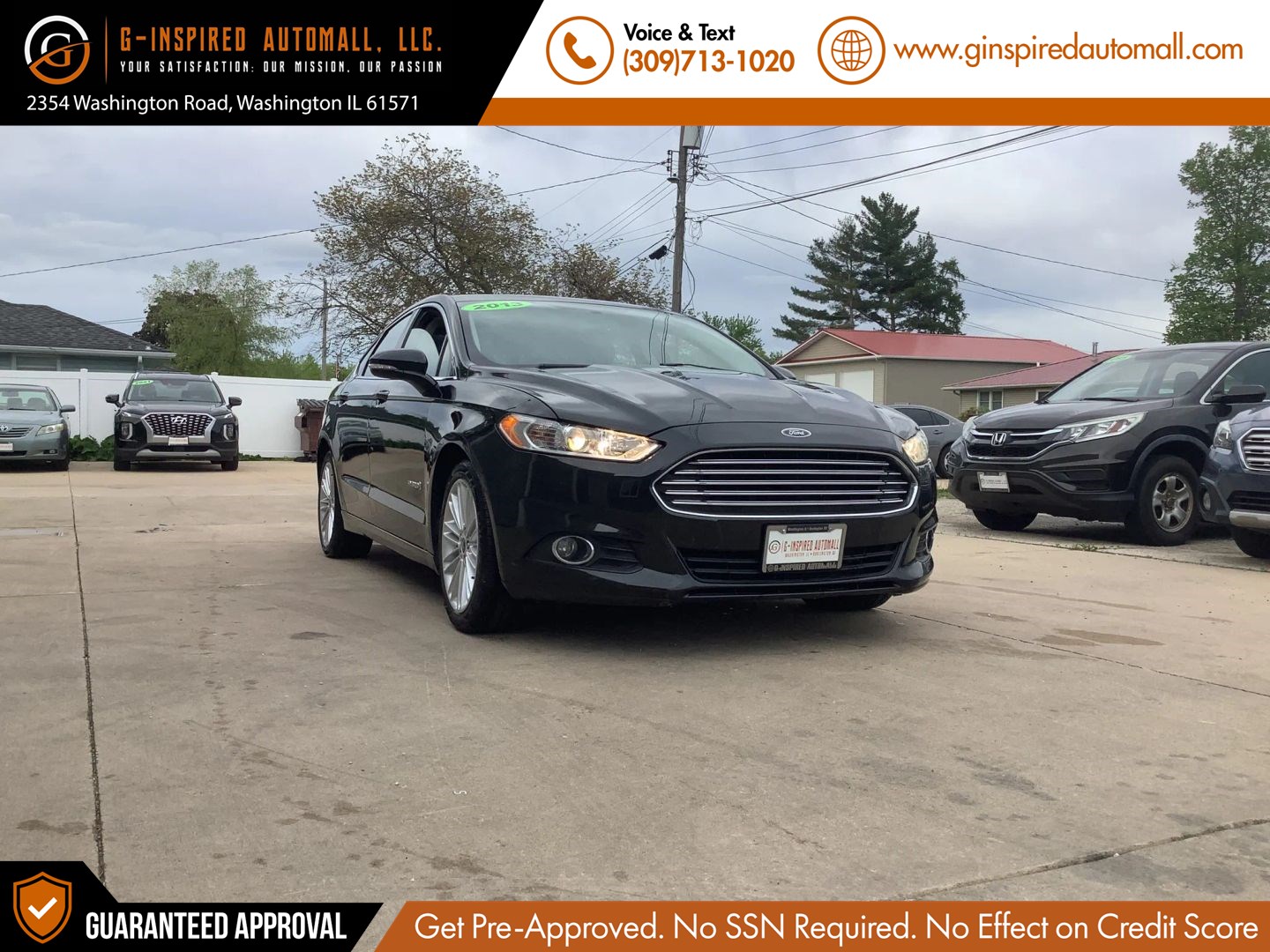 2013 Ford Fusion SE Hybrid