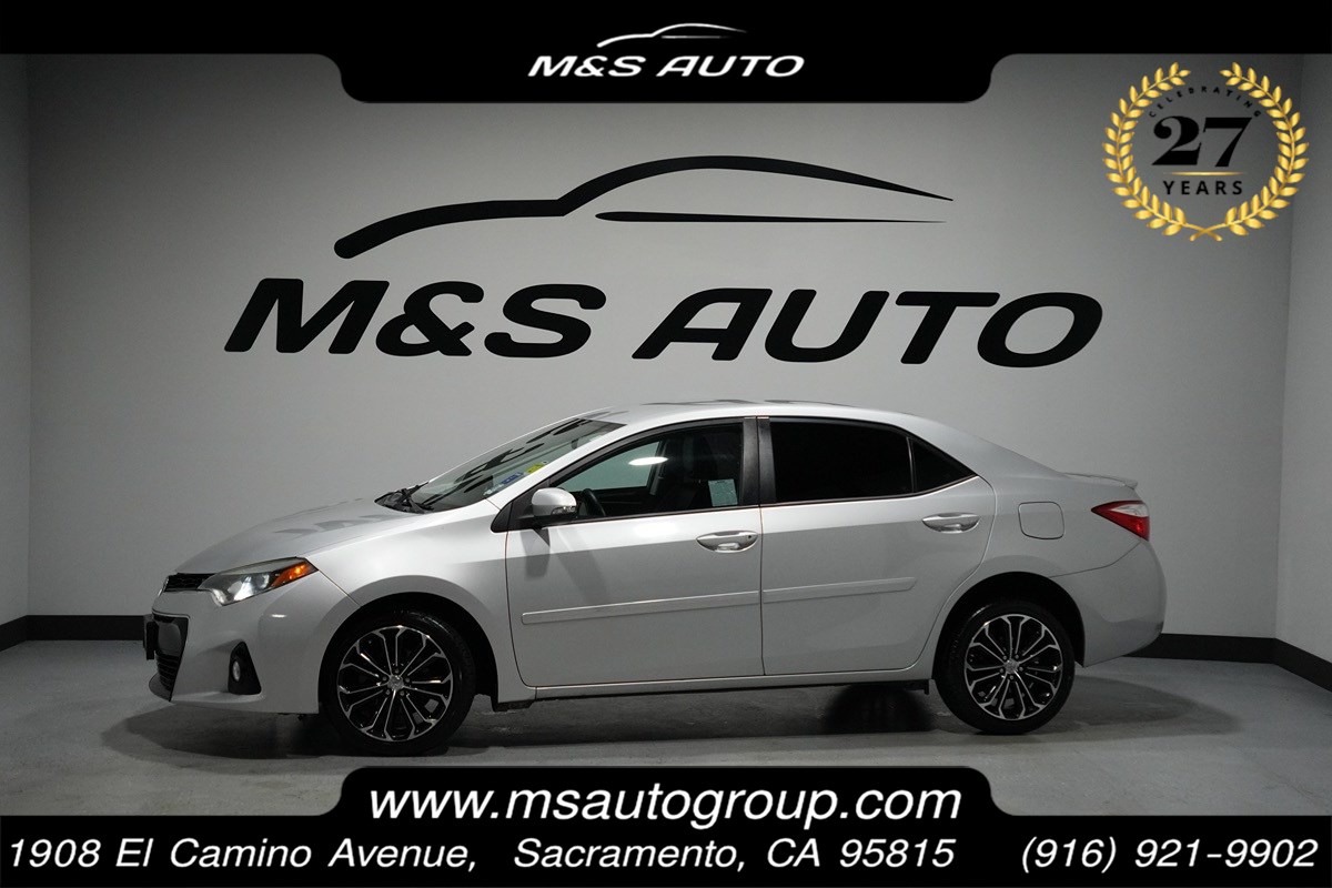 2016 Toyota Corolla S Plus