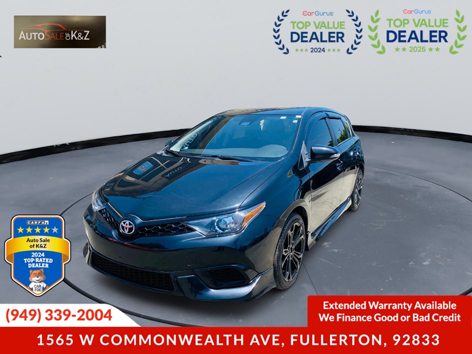 2018 Toyota Corolla iM Base