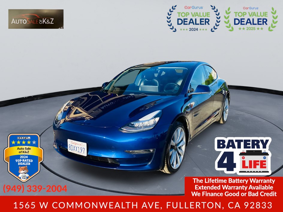 2018 Tesla Model 3 Long Range