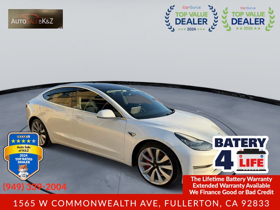 2018 Tesla Model 3 Long Range Dual Motor