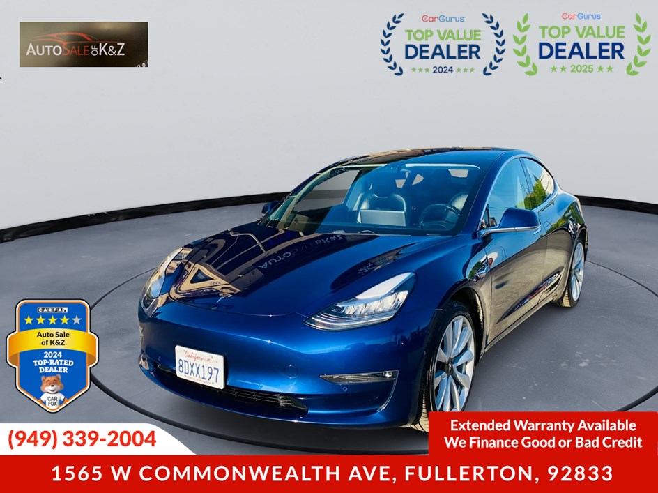 2018 Tesla Model 3 Long Range Dual Motor