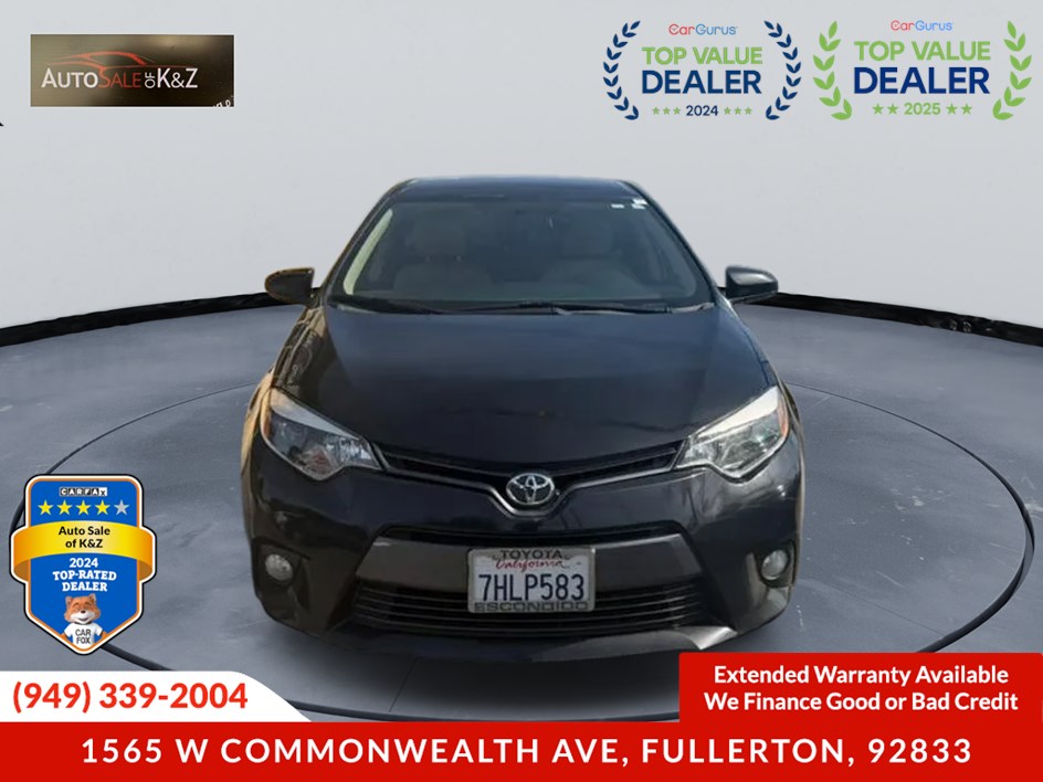 2015 Toyota Corolla LE Plus