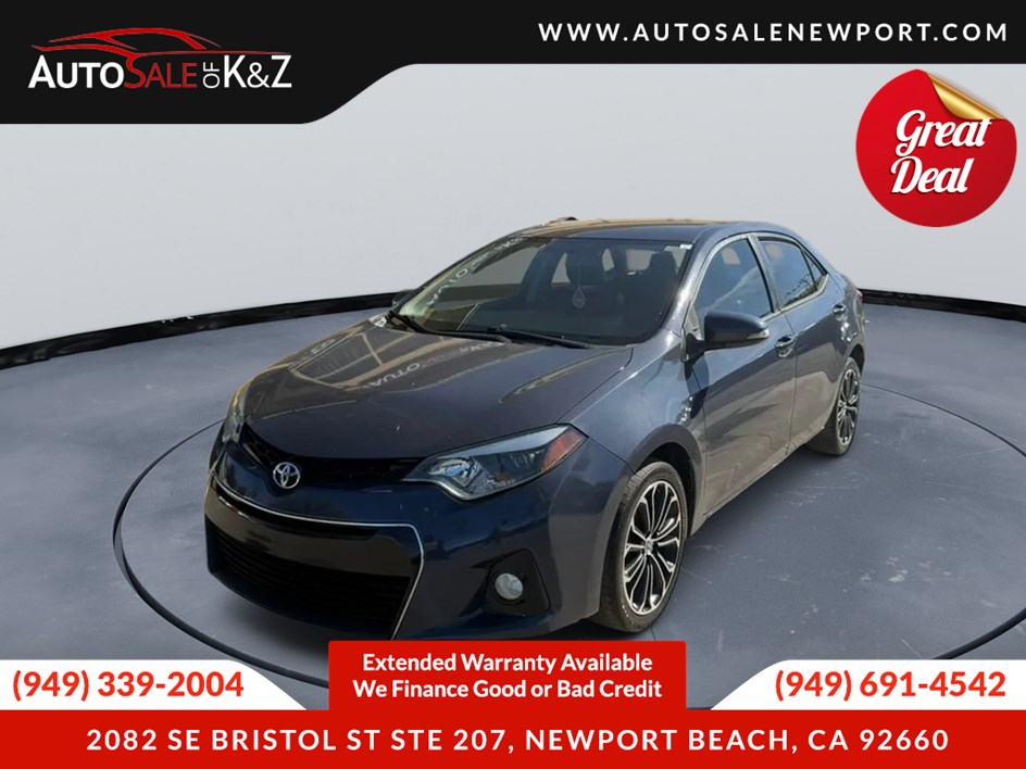 2015 Toyota Corolla S Premium