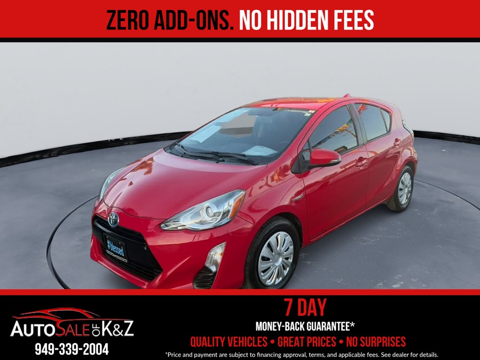 2016 Toyota Prius c