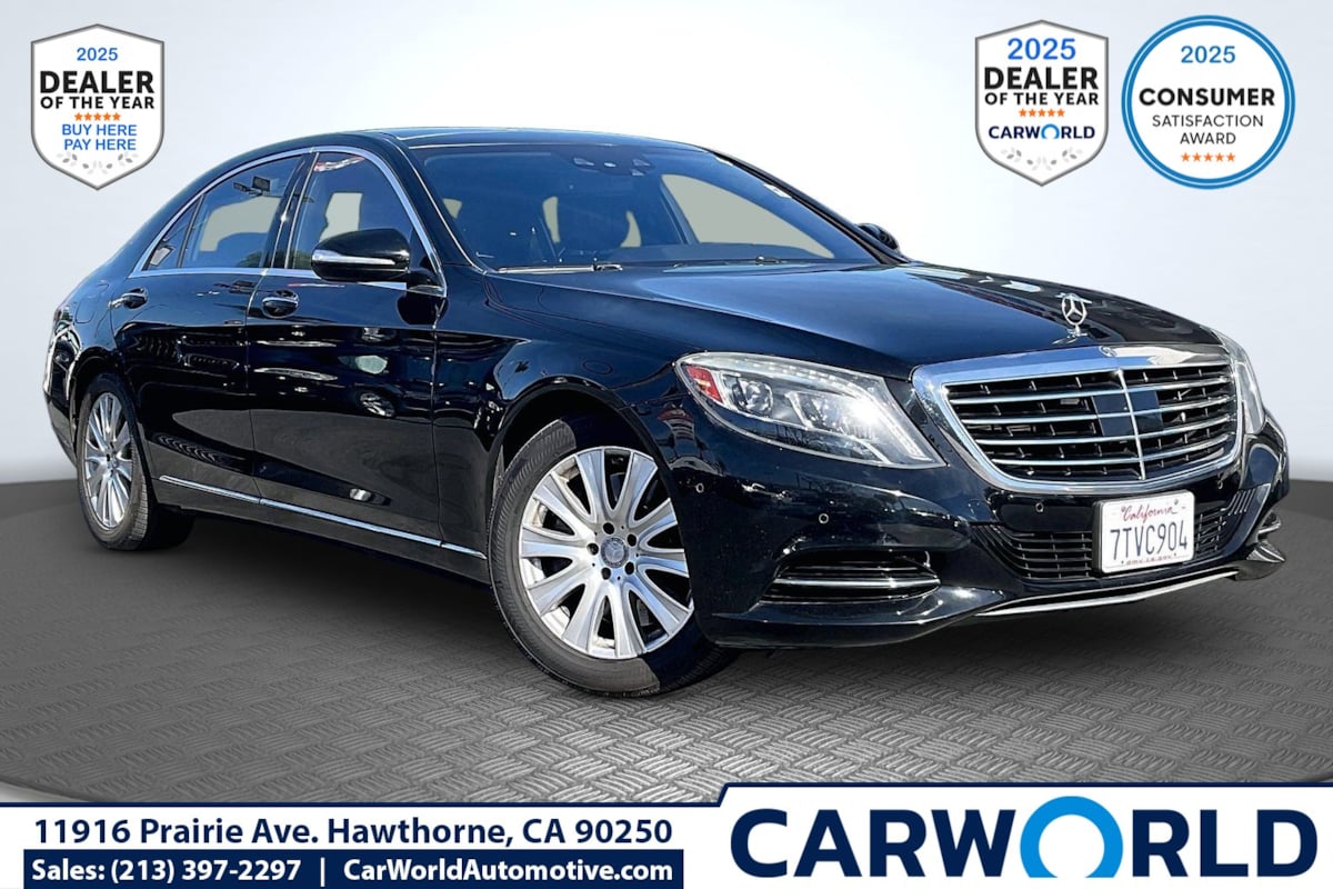2015 Mercedes-Benz S-Class S550