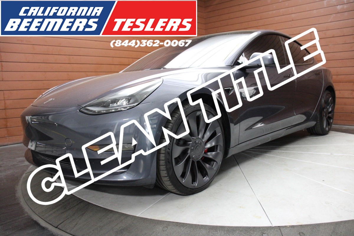 2022 Tesla Model 3 Performance