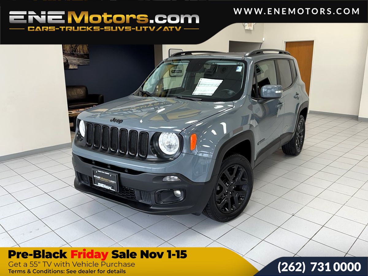 2017 Jeep Renegade Altitude Package