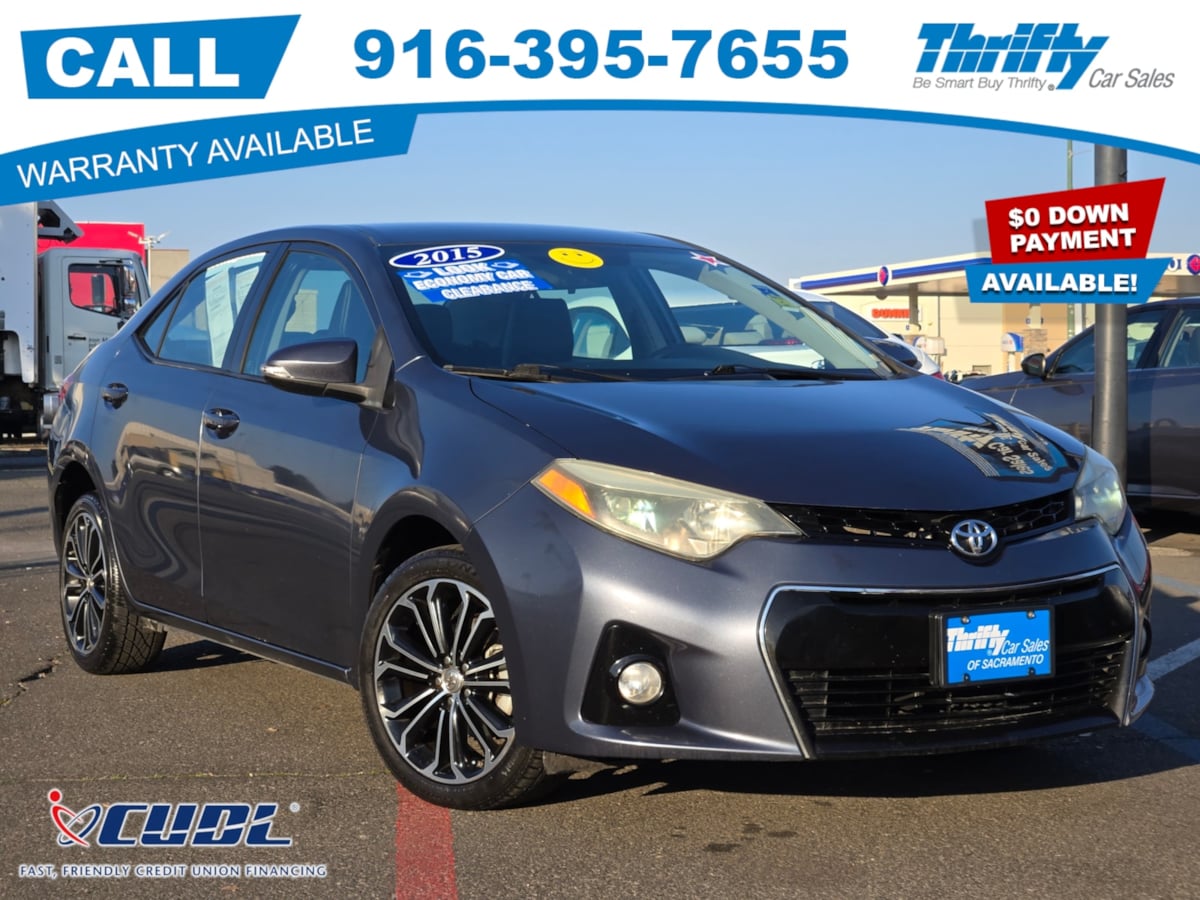 2015 Toyota Corolla S Plus