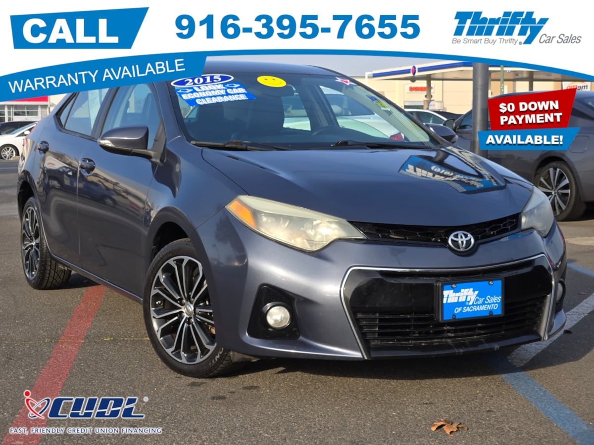 2015 Toyota Corolla S Plus