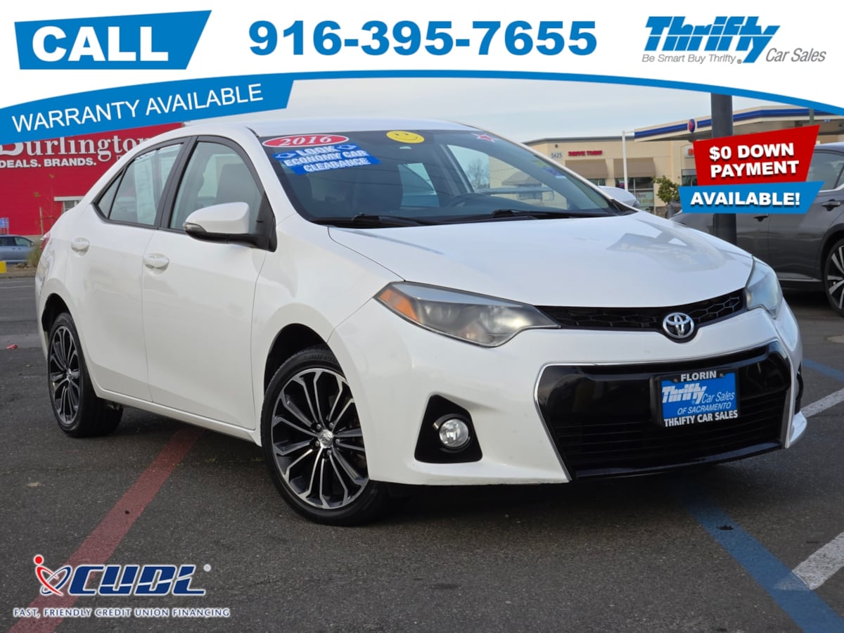 2016 Toyota Corolla S Plus