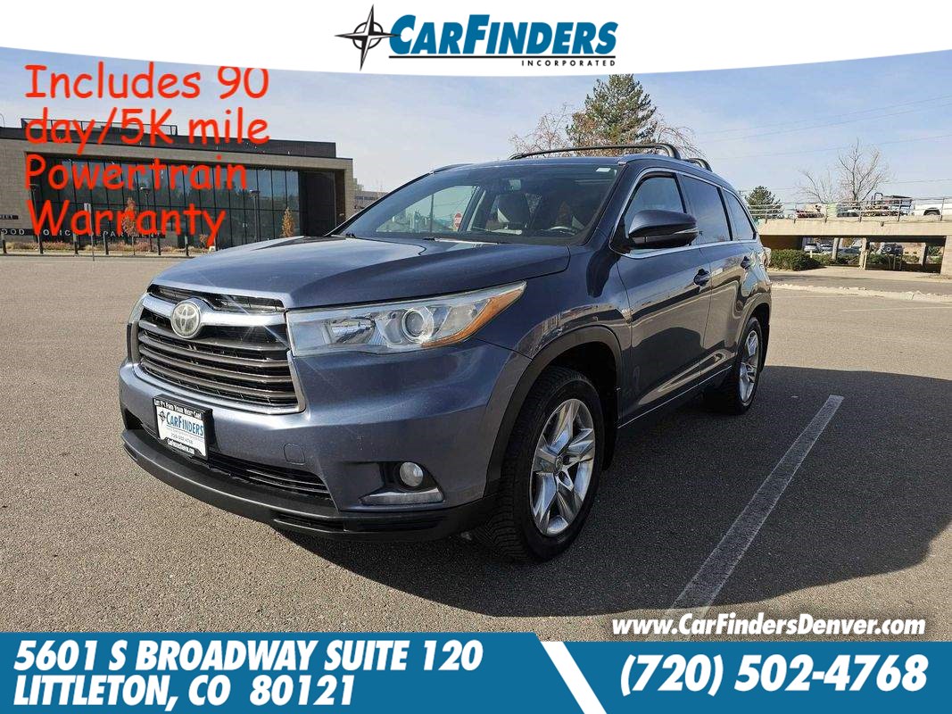 2014 Toyota Highlander Limited Platinum