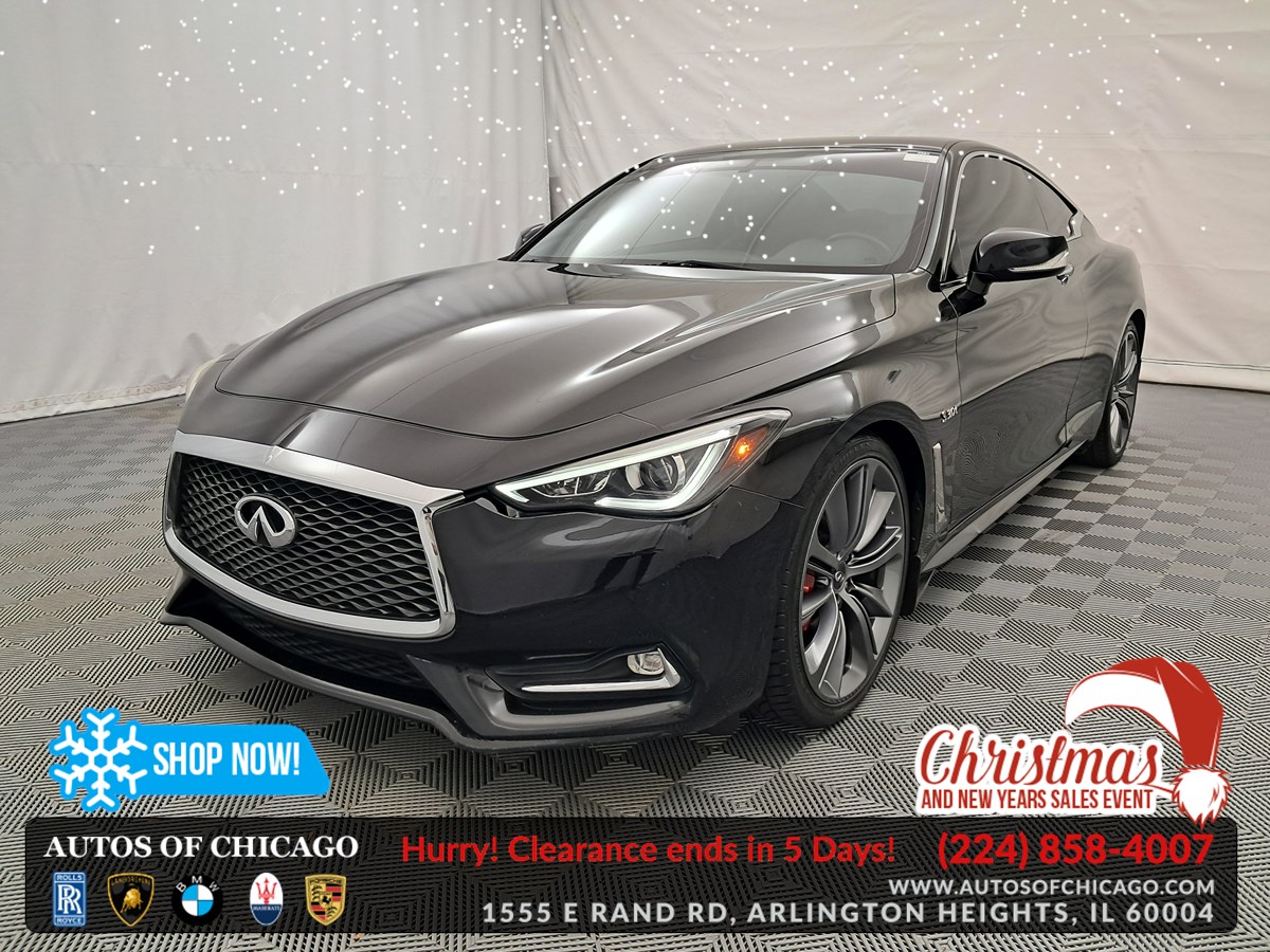 2018 INFINITI Q60 Coupe RED SPORT